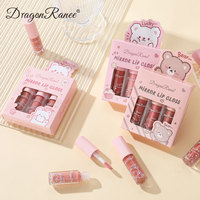 Ensemble de gloss à lèvres miroir 3 pièces, gloss à lèvres brillant hydratant, non collant, longue tenue, maquillage brillant pour les lèvres pour un usage quotidien