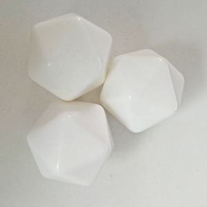 ลูกเต๋าหลายหน้าลูกเต๋าสีขาวสไตล์แฟชั่นสำหรับ D20เกม25มม.-38มม. - Product Image 2