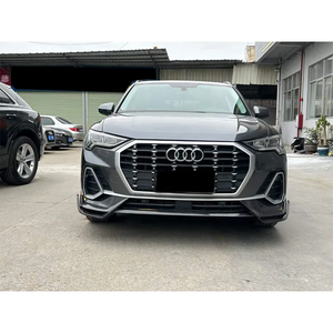 YICKU Kit Carrozzeria Stile AT per <span class=keywords><strong>Audi</strong></span> <span class=keywords><strong>Q3</strong></span>, Labbro Anteriore, Diffusore Posteriore, Spoiler, Ala Superiore in Fibra di Carbonio - Product Image 2