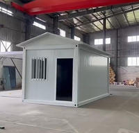 Maison conteneur préfabriquée en acier de 20/40 pieds, bureau modulaire à assemblage rapide avec design moderne