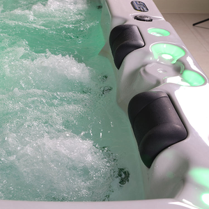 Jacuzzi Acrílico Moderno para Hotel, de Exterior, para Jardín, con Luz LED Subacuática, Portátil, para Masajes, para Hoteles y Baños - Product Image 3