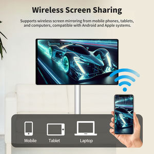 Nouveauté Téléviseur intelligent portable à écran tactile de 21,5/24/32 pouces Android <span class=keywords><strong>Regarder</strong></span> des vidéos Rotation complète Téléviseur <span class=keywords><strong>mobile</strong></span> Mini téléviseur numérique portable - Product Image 5