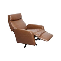 Modernes Wohnzimmer Leders essel Moderne Akzents tühle mit USB-Aufladung Heimkino-Liege sofas tuhl Single