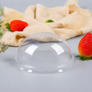 플라스틱 돔 컵 뚜껑 판매 제조 업체 공급 좋은 품질 플라스틱 컵 커버
