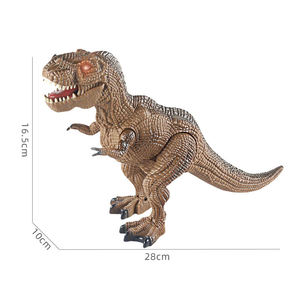 Jouets dinosaures T-Rex infrarouges télécommandés avec démonstration automatique, bouche qui s'ouvre et se ferme, yeux lumineux, sons réalistes, marche réaliste, cadeau pour enfants - Product Image 5