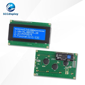 支持IIC/I2C接口 SJXD2004A-IIC STN蓝色负显COB <span class=keywords><strong>LCM</strong></span>显示模块 工业级液晶屏 20*<span class=keywords><strong>4</strong></span>点阵 - Product Image 1