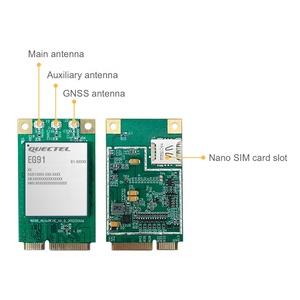 <span class=keywords><strong>Iot</strong></span>/ M2M-optimized LTE CAT 1โมดูล EG91-NAX miniPCIe พร้อมช่องใส่ซิมการ์ด - Product Image 3