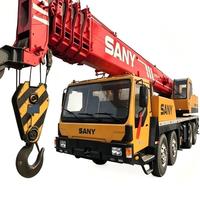 Grue mobile d'occasion 80 tonnes, équipement de levage lourd de seconde main