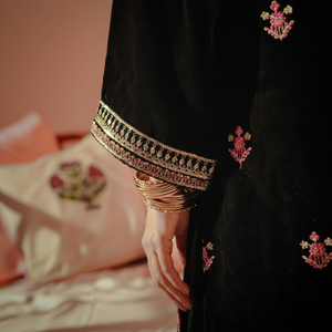 Veste de costume en velours brodé 2PC PW4250 - Product Image 1