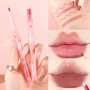 Oem批发MINSHZEE超细扭结唇线铅笔精确轮廓天鹅绒哑光丰满素食唇线 - Product Image 3