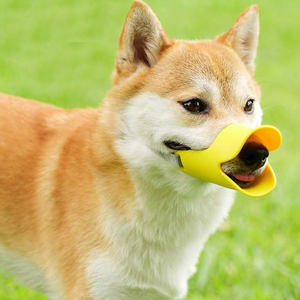 부드럽고 유연한 새로운 오리 디자인 개 입마개 충격 방지 및 내구성 방수 및 청소 용이한 애완동물 제품 - Product Image 4