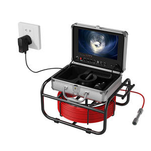 9-дюймовая камера для осмотра канализационных труб 720P Угол объектива 145 градусов 512 Гц передатчик счетчик клавиатура OEM DVR - Product Image 6