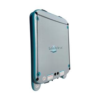 Aufblasbare See-Schwimmplattform, Schwimminsel, Dock-Floß mit Rutschfester Oberfläche für <span class=keywords><strong>Pool</strong></span>, Strand, See und Fluss-Spaß - Product Image 3