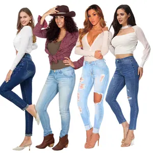Butt Lifter Skinny Women Jeans High Rise Waist Push Up Authenthic Levanta Cola Colombianos colombian Booty Lifting Jeans