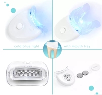 Oferta de Fábrica al por Mayor: Kit de Blanqueamiento Dental de Lujo en Caja OEM para Uso Doméstico, Tratamiento de 30 Minutos, Gel sin Peróxido de 3ml*3, 5 Bombillas LED, Plástico