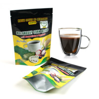 Sachets personnalisés en PE pour poudre de crème glacée, refermables avec fermeture éclair, résistants à l'humidité, emballage alimentaire, pochettes verticales pour aliments pour bébés