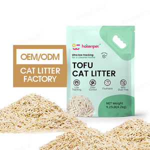 Bestverkochte milieuvriendelijke, zeer absorberende, geurcontroleerende, stofarme, makkelijk op te vegen, sterk klontvormende tofu kattenbakvulling - Product Image 1