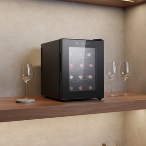 Mini-réfrigérateur thermoélectrique autonome 32L pour <span class=keywords><strong>12</strong></span> <span class=keywords><strong>bouteilles</strong></span> – <span class=keywords><strong>Cave</strong></span> à <span class=keywords><strong>vin</strong></span> – Meilleures ventes - Product Image 3