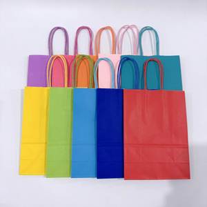 Bolsa de Compras de Papel Kraft Personalizada de 12*6*15cm con su Logotipo Impreso, 2026 - Product Image 5