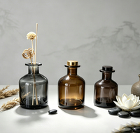 Bouteilles diffuseuses personnalisées vides pour huiles essentielles, flacons en verre pour diffuseurs à bâtonnets
