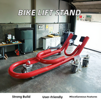 Support de levage de roue avant pour moto sportive, béquille en acier pour réparation de pneus