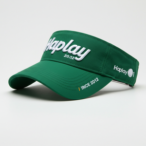 High Quality Outdoor Embroidery Visor Cap <strong>Hat</strong> Customized Logo Summer <strong>Sun</strong> <strong>Golf</strong> Visor <strong>Hat</strong> for Sports - Product Image 1