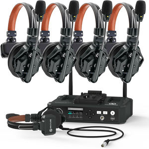 Système de casque d'intercom sans fil <span class=keywords><strong>Hollyland</strong></span> Solidcom <span class=keywords><strong>C1</strong></span> Pro - 5 utilisateurs, réduction de bruit ENC, léger, portable pour la scène - Product Image 3