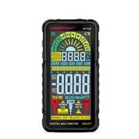 Multimètre numérique intelligent Habotest LCD True RMS, testeur de tension AC/DC, de résistance et NCV avec rétroéclairage 750V AC 1000V DC