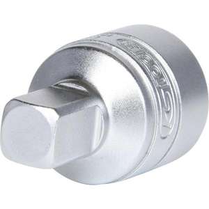 KS TOOLS - 150.1438 3/8'' Oil service bit socket for internal <b>square</b> screws with <b>magnet</b> LUBRICATION, FILTRATION AND SPARK PLUGS - Product Image 1