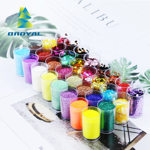 Vente en gros <span class=keywords><strong>de</strong></span> flocons arc-en-ciel scintillants blancs irisés opale transparente grosses paillettes pour gobelet résine Slime cométique - Product Image 2