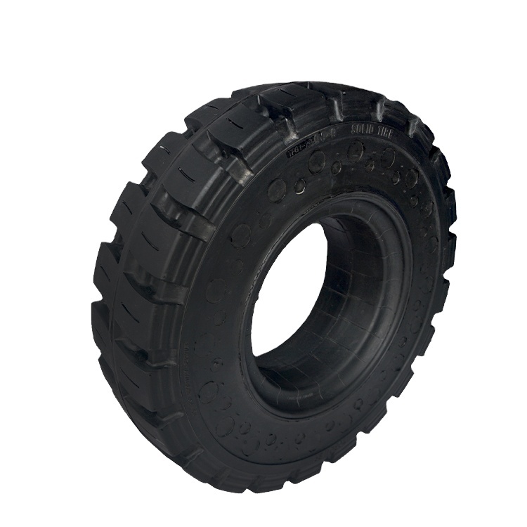 Hot Sale Forklift Solid Tyre with Side Hole 6.00-9