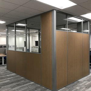 Sistema di partizione dell'ufficio privato di progettazione moderna Non trasparente parete solida ufficio divisorio per palestra Hotel - Product Image 3