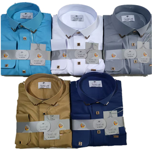 2026 Dubaï Thobe de style saoudien pour hommes, de haute qualité, à manches longues, vêtement islamique professionnel, Abaya Qamis, pour la prière musulmane - Product Image 1