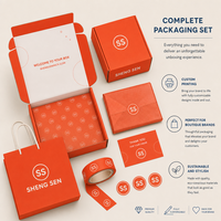 Boîtes d'emballage pour vêtements de couleur personnalisée, boîtes d'expédition pour chaussettes écologiques avec logo personnalisé, film mat, design robuste avec logo