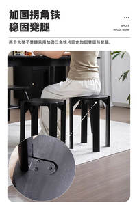 เก้าอี้เล่นซ้อน-เก้าอี้อเนกประสงค์-เหมาะสำหรับใช้ในบ้าน-เก้าอี้วางซ้อนกันได้และรวมได้ - Product Image 4