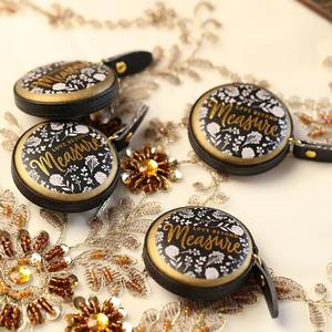 现货定制标志缝纫医用身体布裁缝工艺节食伸缩尺圆形皮革卷尺 - Product Image 4