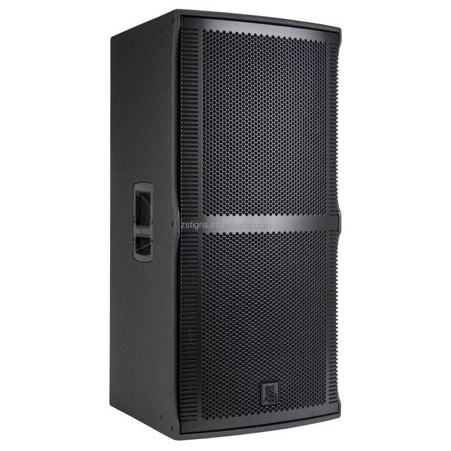 V45 Double 15-inch Neodymium 4 Ohm 7200W Peak Passive Two-way Speaker for Marching Band & Large-scale Concerts