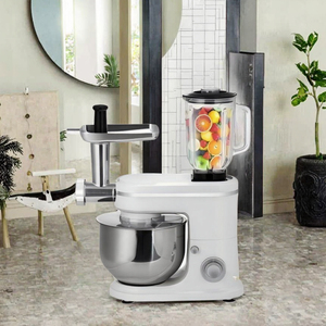 6L 3-in-1 đa chức năng Home & Thương mại đứng <span class=keywords><strong>Mixer</strong></span> Bột Bánh Mì Máy xay sinh tố với thịt Mài Nước trái cây <span class=keywords><strong>l</strong></span>àm bao gồm trộn bát - Product Image 5