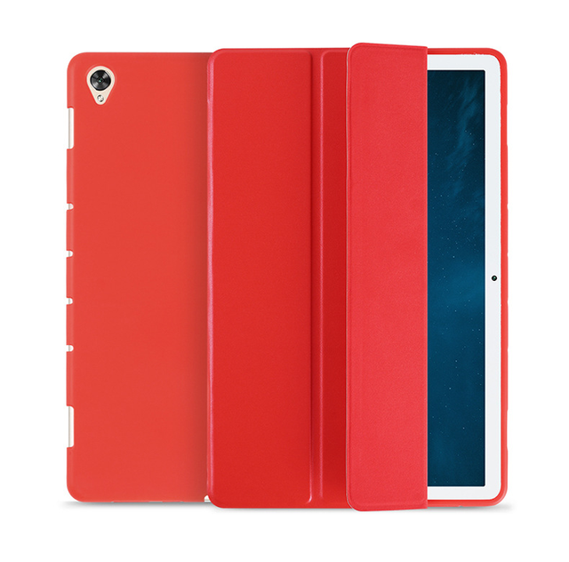 10.8 Inch Solid Color Fully Covered Universal Tablet Case Silicon Shockproof Trifold Tablet Bag Case for Huawei