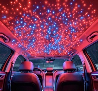 Kit de plafond étoilé pour voiture avec fibres optiques, design personnalisé, 500, 1000, 2000 pièces avec étoiles filantes