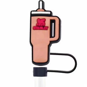 Tapa para pajita de 40oz Stanley Cup, 10mm, universal, de PVC blando, decorativa, antipolvo, para bebidas personalizadas - Product Image 5