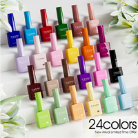 CANNI 30 pièces/ensemble Nouveau Kit de Vernis à Ongles Gel Sans HEMA 9ml 192 Couleurs Kit de Vernis à Ongles Gel Émail avec Base, Top Coat et Primer Gel