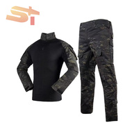 Pantalon tactique d'extérieur SIKE Battle Frog, durable, respirant, à devant plat, motif léopard, unisexe - Fabricant d'origine