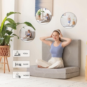 Tùy Chỉnh Sang Trọng Sofa Giường Bộ Nhớ Bọt Gấp Nệm Có Thể Giặt Bìa Hypo-Gây Dị Ứng Có Thể Gập Lại Gấp Giường Bọt Nệm - Product Image 2