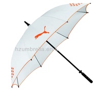 Parapluie coréen classique à manche droit promotionnel, cadeaux d'affaires, diamètre ouvert 130 cm, matière polyester