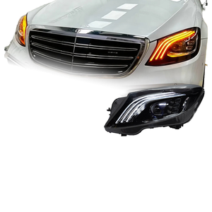 ไฟหน้าโปรเจคเตอร์ LED สำหรับรถเบนซ์ S-Class W222 ปี 2014-2018 พร้อมไฟ DRL 12V 50W 5000 ลูเมนส์ สภาพใหม่ ไฟหน้า LED 12V สำหรับรถเบนซ์ S-Class - Product Image 4