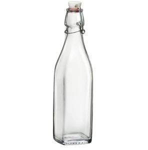 Bouteille en verre carrée hermétique, avec dessus virevolver, stockage pour brassage à domicile, de 250ml, 500ml, 1000ml - Product Image 2