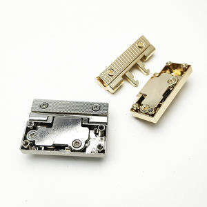 อุปกรณ์เสริมกระเป๋า ตัวล็อคทรงสี่เหลี่ยมผืนผ้า สีทอง คุณภาพสูง ทำจากโลหะผสม สำหรับกระเป๋าถือสุภาพสตรี - Product Image 3