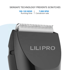 LILIPRO B5, recortadora eléctrica para la ingle y el cuerpo, recortadora de pelotas púbicas, <span class=keywords><strong>afeitadora</strong></span> subacuática de cerámica para áreas sensibles para hombres - Product Image 4
