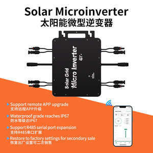 ไมโครอินเวอร์เตอร์โซลาร์กริด ST-2400 2400W 110V/220V แบบเอาต์พุตเดี่ยว DC เป็น AC - Product Image 5